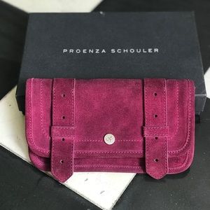 Proenza Schouler Suede Wallet